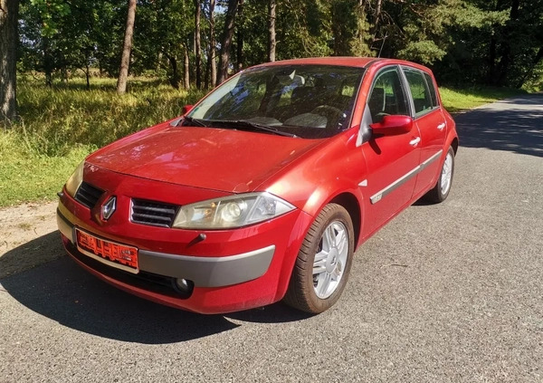 Renault Megane cena 5500 przebieg: 153900, rok produkcji 2003 z Słubice małe 232